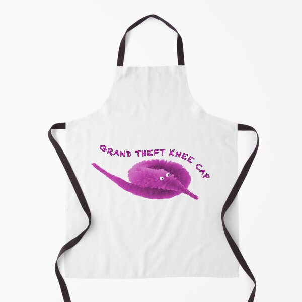 Item preview, Worm on a string Grand Theft Knee Cap designed and sold by Geek-Nerd-Shop.