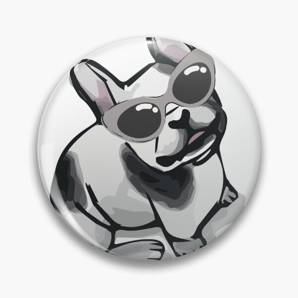 Item preview, Cute Pug Wearing Sunglasses designed and sold by sunnyxvibesss.