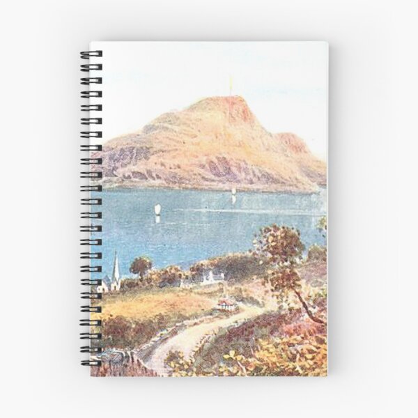 Item preview, Vintage Illustration of Arran, Scotland - Holy Isle From Lamlash designed and sold by yourscotland.