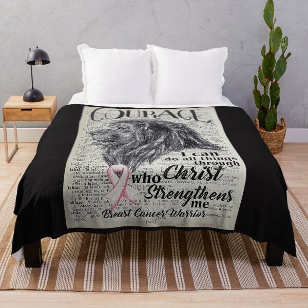 Item preview, Courage I Can Do All Things ThroughChrist Lion Poster designed and sold by barbaraschumach.