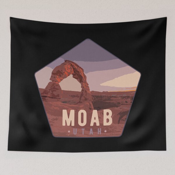Aperçu de l'œuvre Moab Utah - Parc national des Arches créée et vendue par kickwear-com.