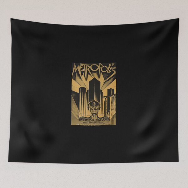 Item preview, Metropolis, Fritz Lang, 1926 - vintage movie poster designed and sold by KarlaWeiss.
