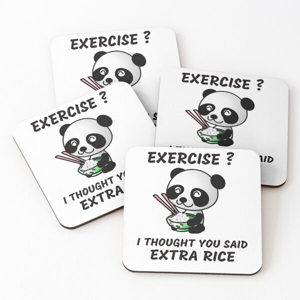 Item preview, Exercise I Thought You Said Extra Rice designed and sold by medbdj.