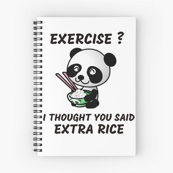 Item preview, Exercise I Thought You Said Extra Rice designed and sold by medbdj.