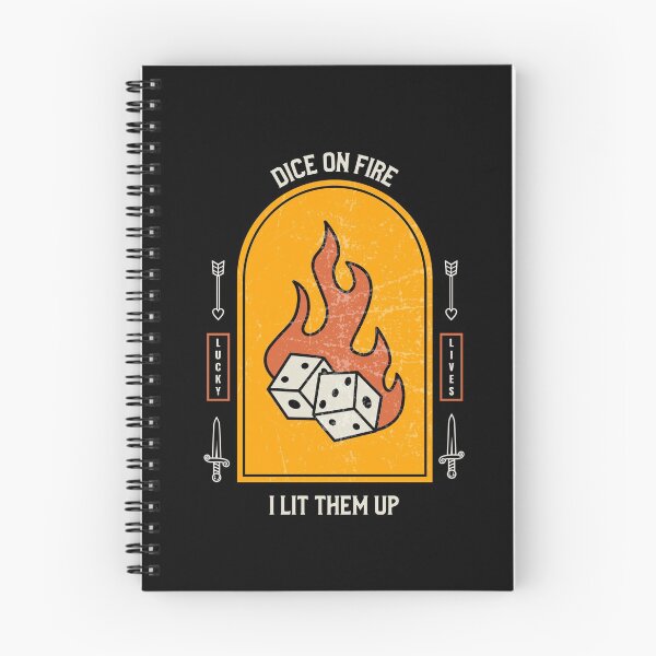 Item preview, Dice on fire - I lit them up designed and sold by PWstore.