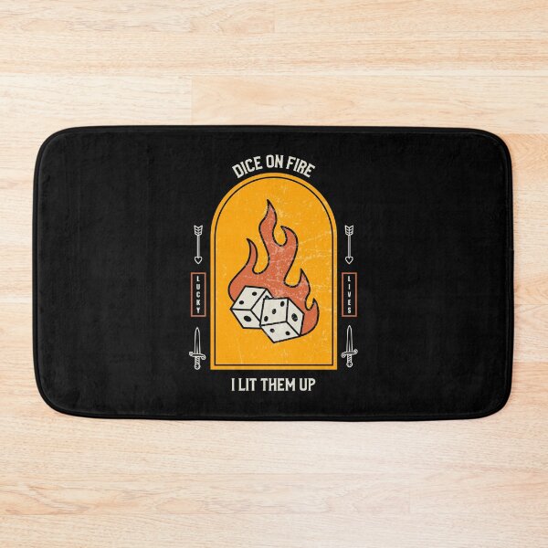 Item preview, Dice on fire - I lit them up designed and sold by PWstore.