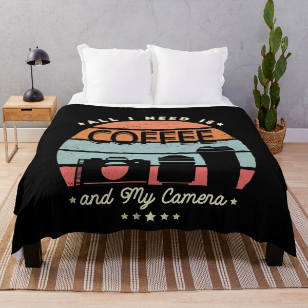 Item preview, All I Need Is Coffee and My Camera Sunset Photography Gift designed and sold by PlusPlayStore.