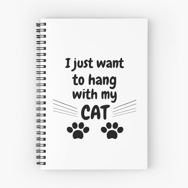 Item preview, I just want to hang with my cat designed and sold by Hoffman-Design.
