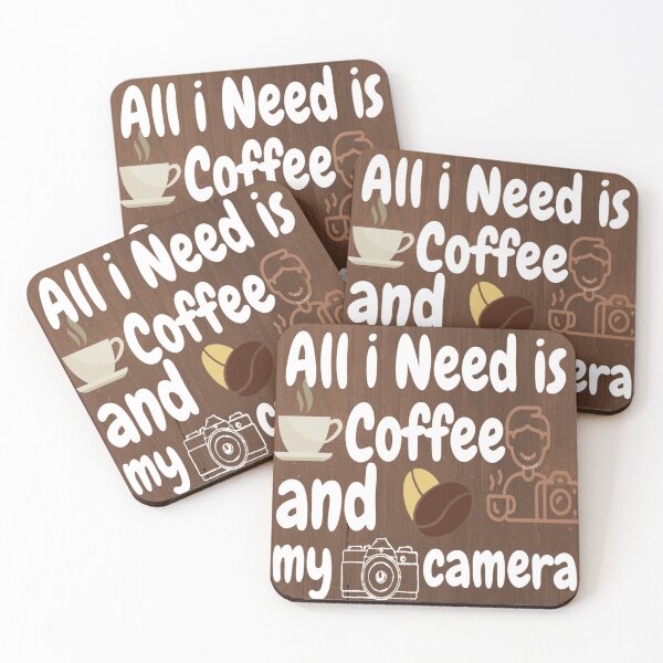 Item preview, all i need is coffee and my camera. designed and sold by Dreamplace09.