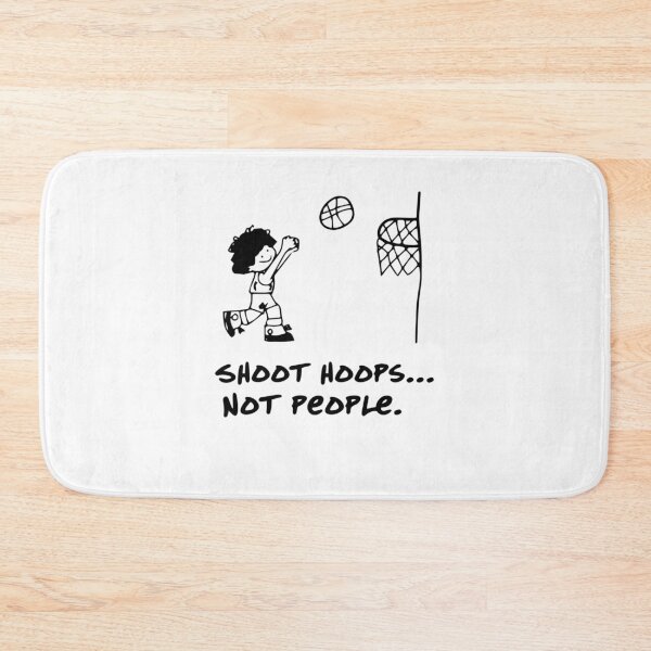 Item preview, Shoot Hoops Not People designed and sold by KarlaWeiss.