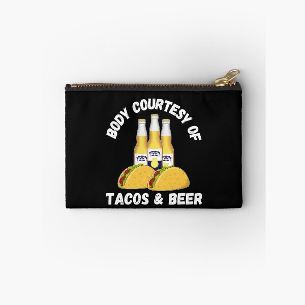 Item preview, Body Courtesy of Tacos & Beer - Funny Taco & Beer Lover Design designed and sold by Gerhanj.