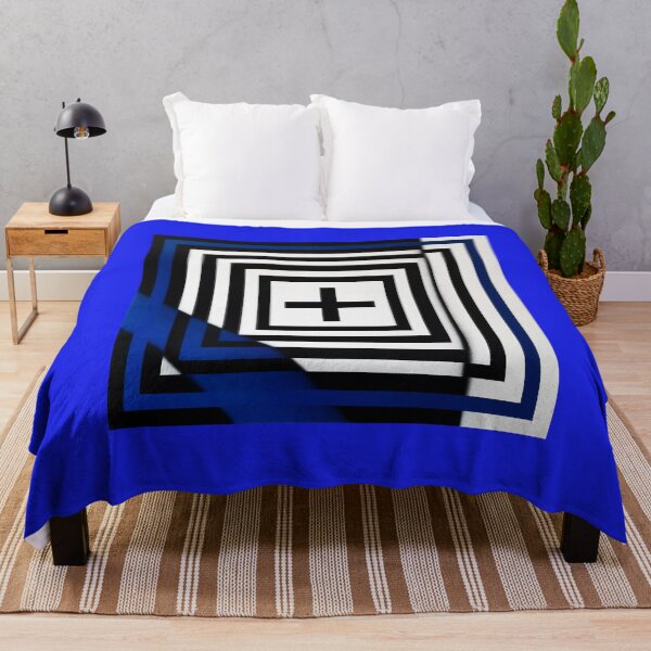 Item preview, BLUE SQUARES OF ESONE ABSTRACT URBAN GRAFFITI STREET STYLE designed and sold by GraffitiBomberZ.