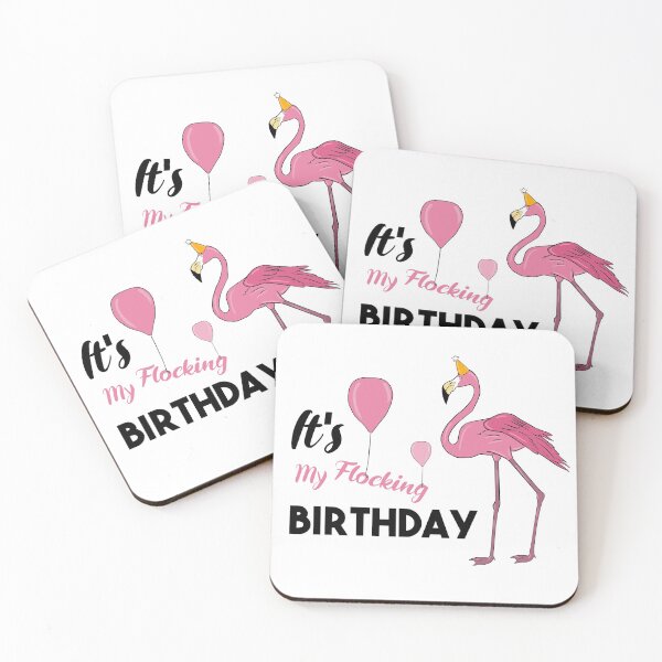 Item preview, It's My Flocking Birthday, Funny Birthday Gift designed and sold by GoldenGerrari.