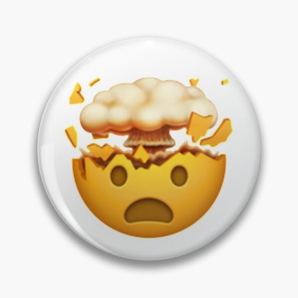 Item preview, Exploding Head Emoji designed and sold by Popular-Gifts.