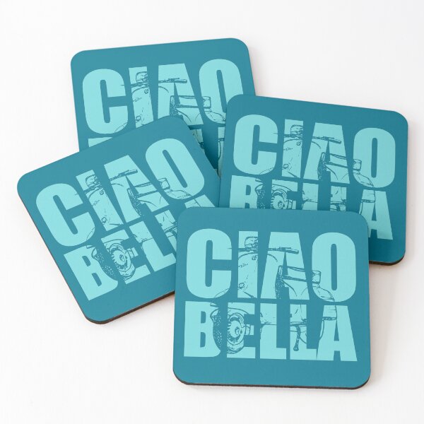 Item preview, Ciao Bella Classic Scooter Blue designed and sold by SVGWBA.