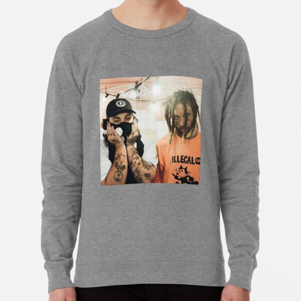 Suicideboys ruby and scrim photo poster design Lightweight Sweatshirt