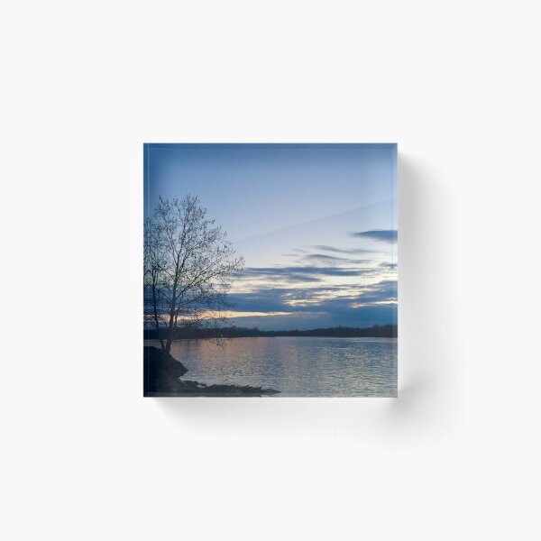 Item preview, Sunset on the river	 designed and sold by JuliVogel.