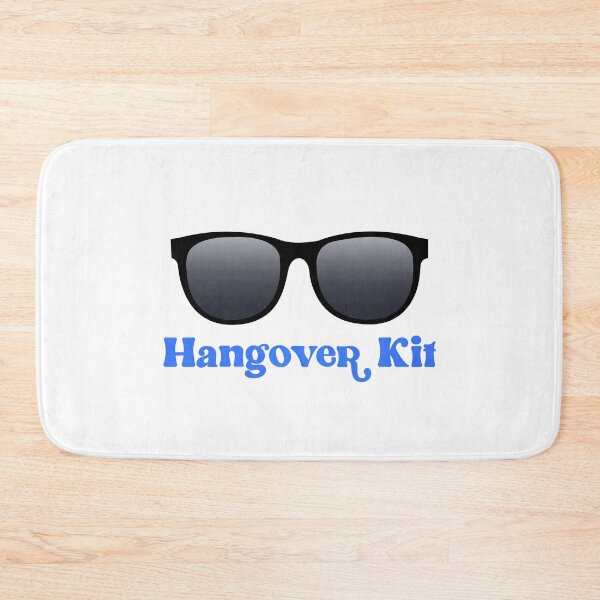 Item preview, Hangover Kit! Blue (on White) designed and sold by PawsitiveMum.