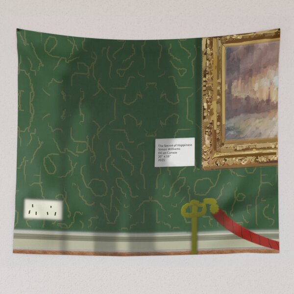 Item preview, The Secret of Happiness, Art by Simon Williams designed and sold by WibbleDesign.