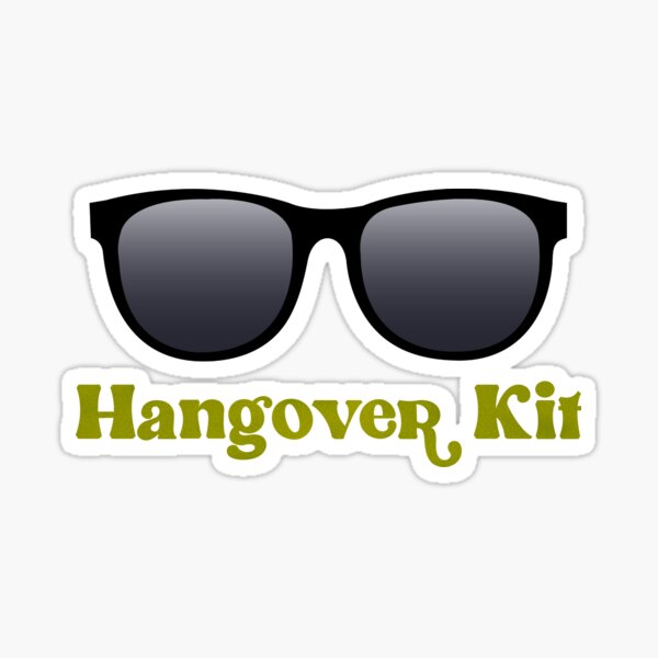 Hangover Relief Kit Personalized But Did You Die Classic Round Sticker