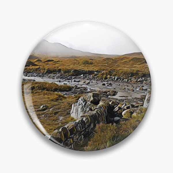 Item preview, Sligachan River from Old Stone Bridge, Isle of Skye, Scotland designed and sold by Redhead1022.