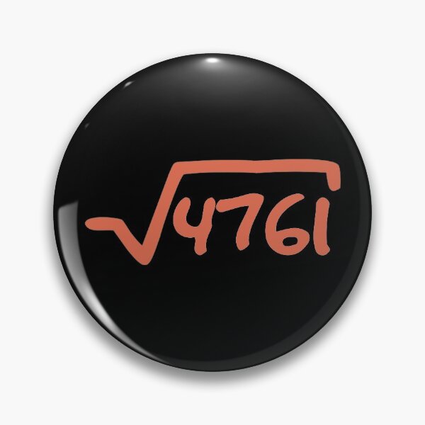 Item preview, Square root of 4761 - Funny 69th Birthday Math Design designed and sold by happy gift art.
