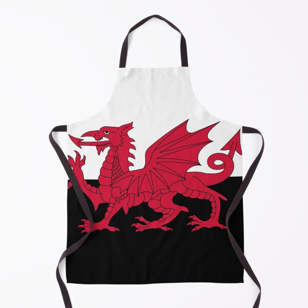 Item preview, Wales flag - Black & White designed and sold by Etchedclothing.