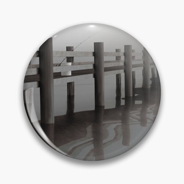 Item preview, Foggy Fishing Pier designed and sold by EricLappala.