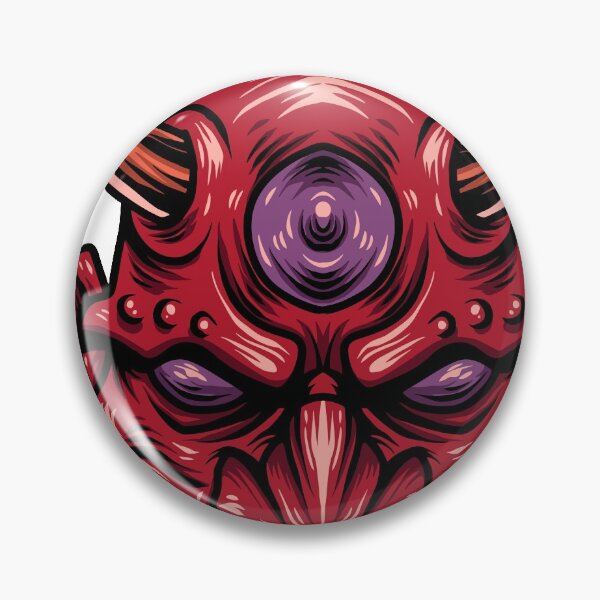 Item preview, Horror Demon Face Shirt designed and sold by YSNbr.