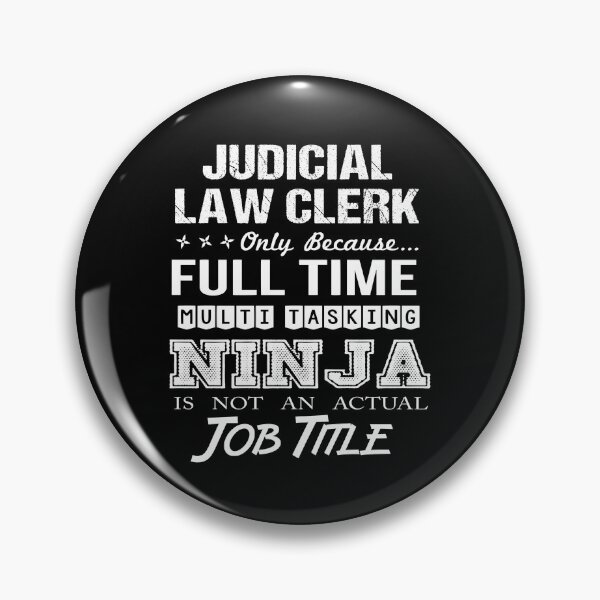 Item preview, Judicial Law Clerk T Shirt - Multitasking Ninja Job Gift Item Tee designed and sold by choonhoven.