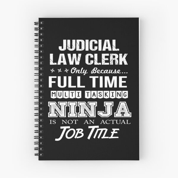 Item preview, Judicial Law Clerk T Shirt - Multitasking Ninja Job Gift Item Tee designed and sold by choonhoven.