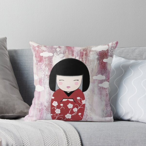 Item preview, Japanese Zen Yoga Kokeshi Doll designed and sold by kmycesart.