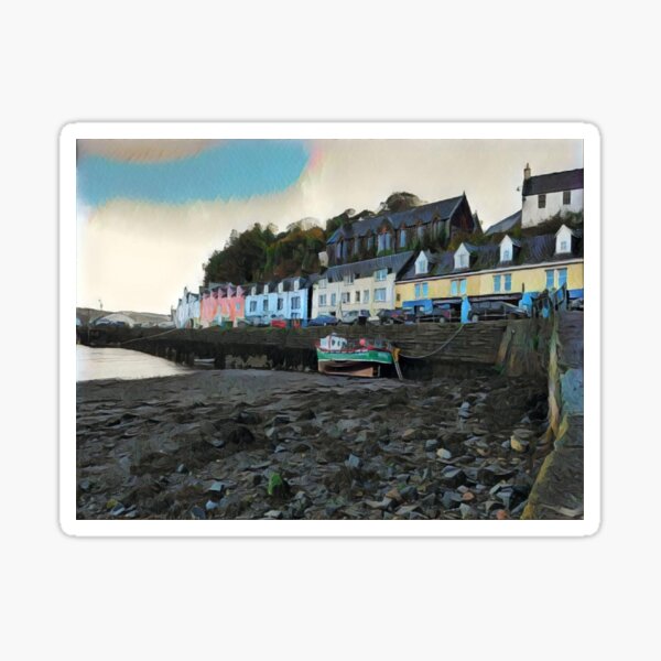 Item preview, Portree Harbor, Inner Hebrides, Scotland designed and sold by Redhead1022.