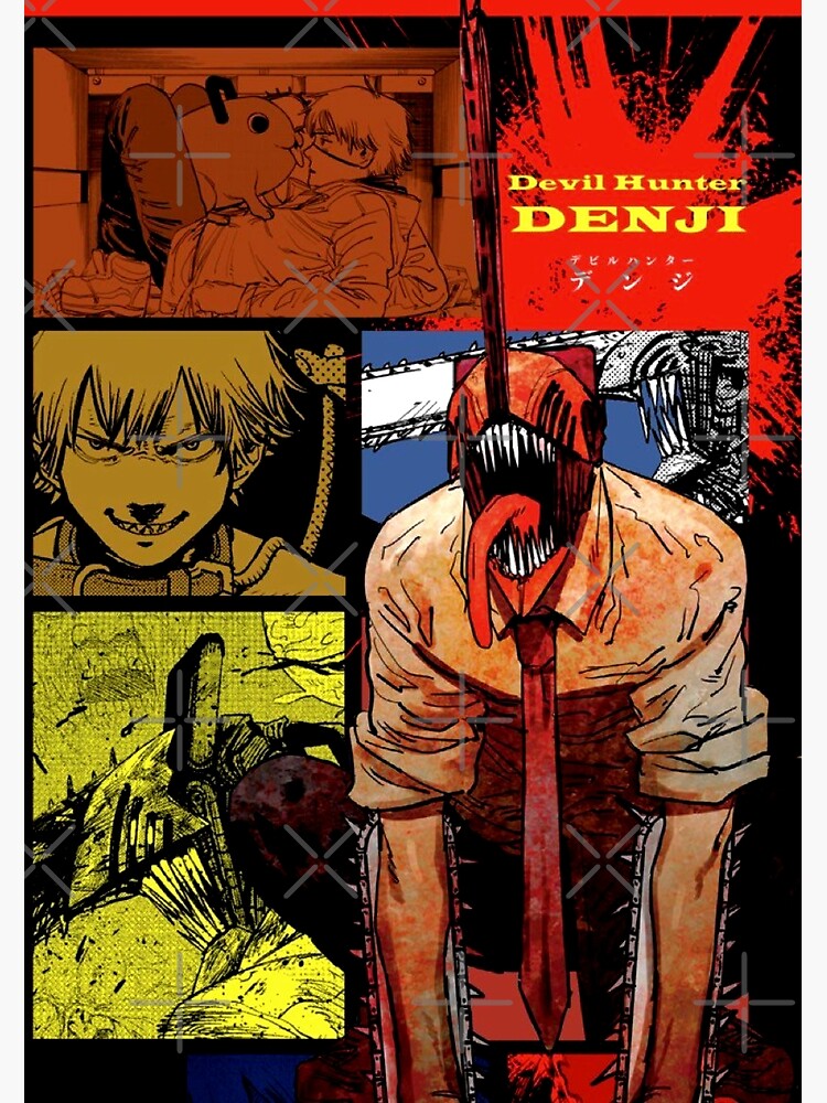 "denji chainsaw man transformation" Photographic Print for Sale by