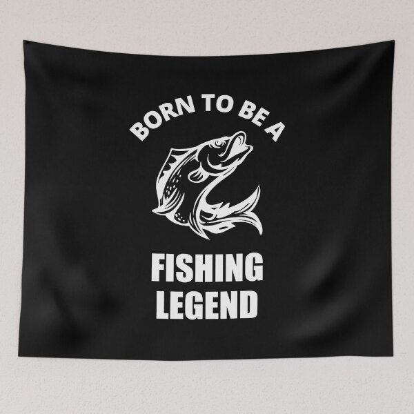 Item preview, Born To Be A Fishing Legend designed and sold by Avishy.