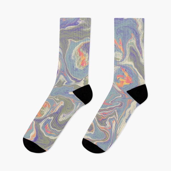 Item preview, Abstract picture with flowing effect. Striking and trendy colors awaken the spring fever. designed and sold by GelbWieZitrone.