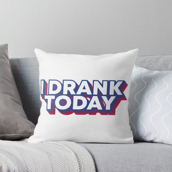 Item preview, I Drank Today - Red White and Blue - Funny Voting Drank Sticker designed and sold by Shop signer.