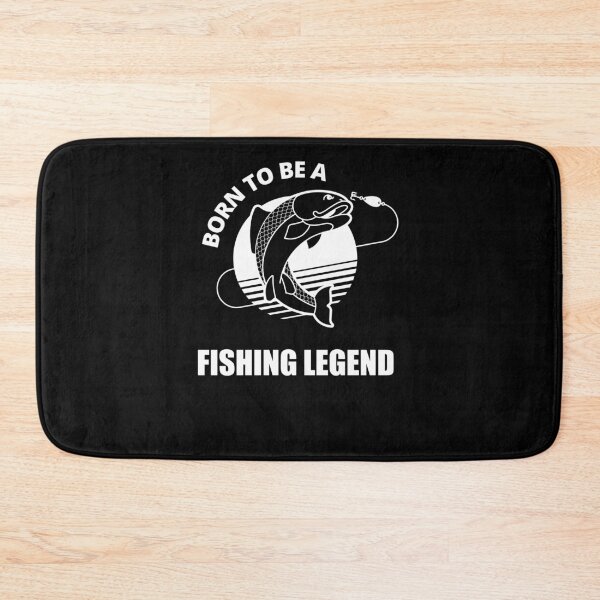 Item preview, Born To Be A Fishing Legend, Cool Fish designed and sold by Avishy.