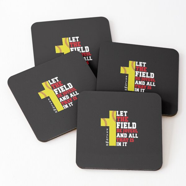Item preview, Softball Psalm 96 12 Let The Field Be Joyful And All That Is In It designed and sold by JunevanKaaden.