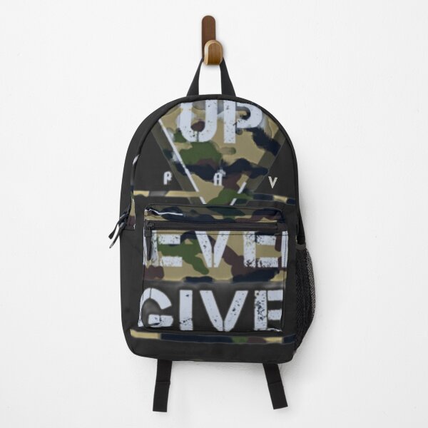 Item preview, Never Give Up - A Great Reminder to Stick Everywhere to Remind You to Always Stay Positive designed and sold by Arindamritu.