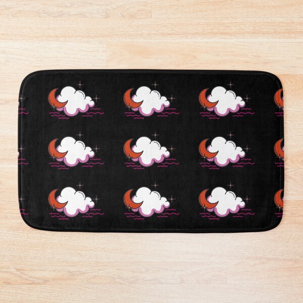 Item preview, Subtle Lesbian Pride Moon and Cloud designed and sold by tiredandbored.