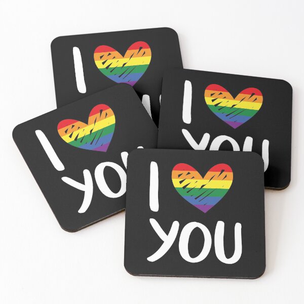 Item preview, I Love You | Black BG designed and sold by ClaudiaGrosso.