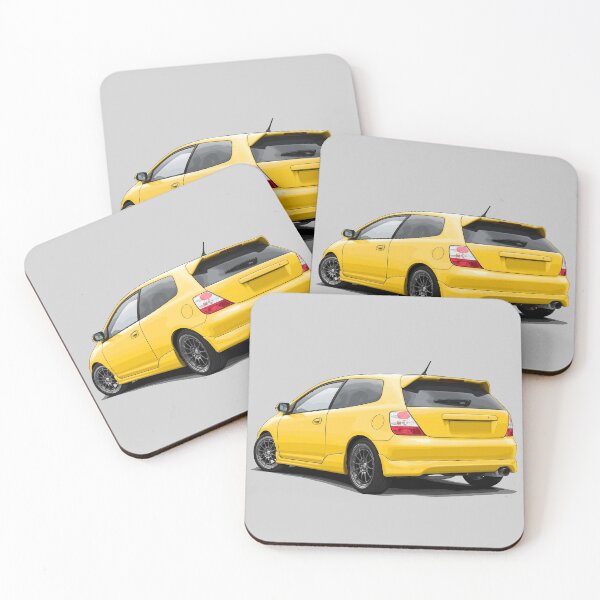 Item preview,  Ep3 Civic yellow designed and sold by ArtyMotive.