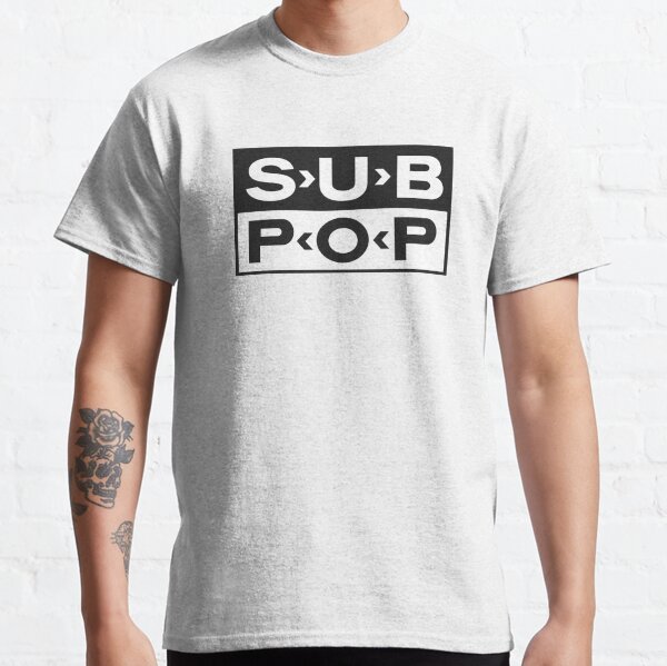 Sub Pop Records Logo Classic T-Shirt