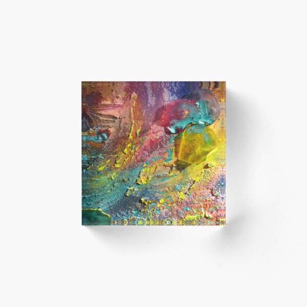 "Ningaloo VI" (Frag 1) Acrylic Block