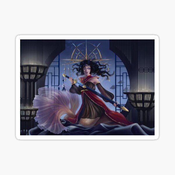 Lian the chinese mermaid Sticker