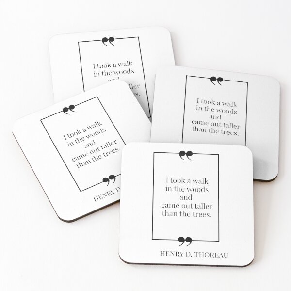 Item preview, Henry Thoreau Quote - Nature and Wilderness designed and sold by MuseTheQuote1.