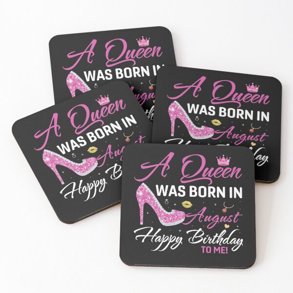 Item preview, A Queen Was Born In August Happy Birthday To Me designed and sold by Best Designer.