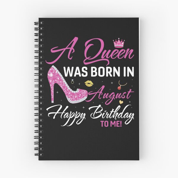 Item preview, A Queen Was Born In August Happy Birthday To Me designed and sold by Best Designer.