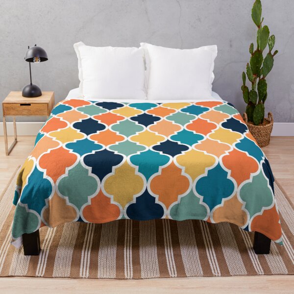 Item preview, Colorful quatrefoil pattern designed and sold by BattaAnastasia.